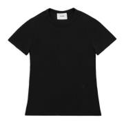 Axel Arigato Signatur Slim T-shirt Black, Dam