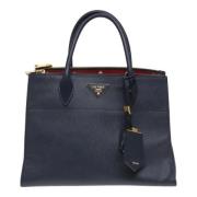 Prada Vintage Pre-owned Laeder prada-vskor Blue, Dam