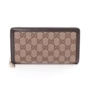 Gucci Vintage Pre-owned Canvas plnbcker Beige, Dam