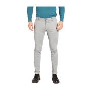 Mason's Milano Style Chino Byxor Extra Slim Fit Gray, Herr