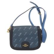 Coach Pre-owned Pre-owned Plast axelremsvskor Blue, Dam