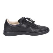 Moma Vintage Läder Herr Sneakers Black, Herr