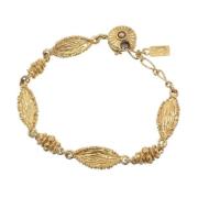 Yves Saint Laurent Vintage Pre-owned Guld armband Yellow, Dam