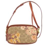 Coach Pre-owned Pre-owned Plast axelremsvskor Brown, Dam