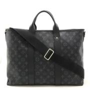 Louis Vuitton Vintage Pre-owned Canvas louis-vuitton-vskor Black, Dam