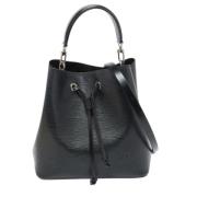 Louis Vuitton Vintage Pre-owned Tyg louis-vuitton-vskor Black, Dam