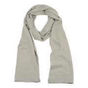 Daniele Fiesoli Mjuk Ull Scarf Gray, Herr