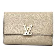 Louis Vuitton Vintage Pre-owned Tyg plnbcker Beige, Dam