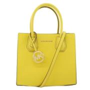 Michael Kors Pre-owned Pre-owned Plast handvskor Yellow, Dam