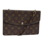 Louis Vuitton Vintage Pre-owned Canvas louis-vuitton-vskor Brown, Dam