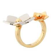 Fendi Vintage Pre-owned Metall ringar Yellow, Dam