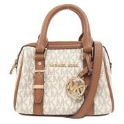 Michael Kors Pre-owned Pre-owned Plast handvskor White, Dam