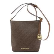 Michael Kors Pre-owned Pre-owned Plast axelremsvskor Brown, Dam