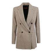 Max Mara Studio Brun Farnese Jacka Brown, Dam