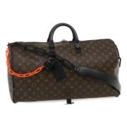 Louis Vuitton Vintage Pre-owned Canvas handvskor Brown, Dam