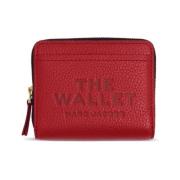 Marc Jacobs Röd Mini Plånbok Red, Dam