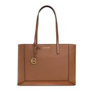 Michael Kors Väska Sallie typ Shopper Brown, Dam