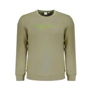 Pepe Jeans Grön Bomulls Sweatshirt Snygg Bekväm Green, Herr