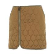 Pinko Quiltad teknisk tygkjol Brown, Dam