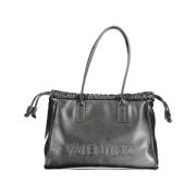 Valentino by Mario Valentino Svart polyeten axelväska med innerficka o...