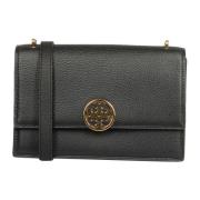 Tory Burch Svart Miller Axelväska Black, Dam