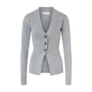 Sportmax Grå Gondola Cardigan Gray, Dam