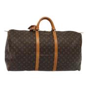 Louis Vuitton Vintage Pre-owned Canvas handvskor Brown, Dam