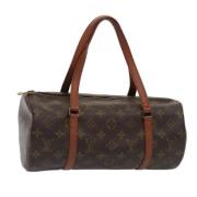 Louis Vuitton Vintage Pre-owned Canvas handvskor Brown, Dam