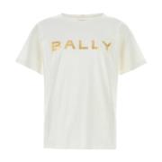 Bally Klassisk Vit Bomull T-shirt White, Herr