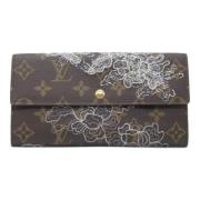 Louis Vuitton Vintage Pre-owned Belagd canvas plnbcker Brown, Dam