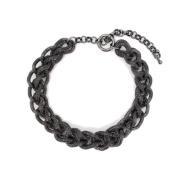 Antonelli Firenze Diamant Kedjeeffekt Halsband Gray, Dam