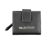 Valentino by Mario Valentino Svart plånbok av polyeten med myntfack Bl...