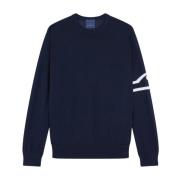 Paul & Shark Ull Crewneck Sweater Blue, Herr