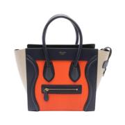 Celine Vintage Pre-owned Laeder totevskor Multicolor, Dam