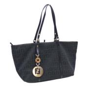 Fendi Vintage Pre-owned Canvas fendi-vskor Black, Dam