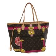 Louis Vuitton Vintage Pre-owned Canvas axelremsvskor Black, Dam