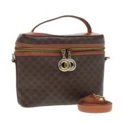 Celine Vintage Pre-owned Laeder handvskor Brown, Dam