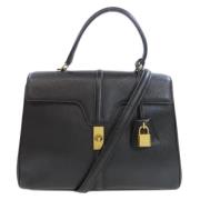 Celine Vintage Pre-owned Laeder handvskor Black, Dam