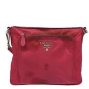 Prada Vintage Pre-owned Tyg prada-vskor Pink, Dam