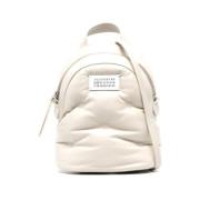 Maison Margiela Grå Bucket Bag & Ryggsäck White, Dam