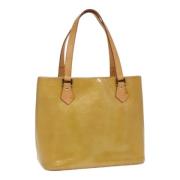 Louis Vuitton Vintage Pre-owned Laeder handvskor Beige, Dam