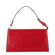 Louis Vuitton Vintage Pre-owned Laeder louis-vuitton-vskor Red, Dam