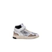 Ghoud Glitter Silver Tennisskor Gray, Dam