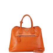 Prada Vintage Pre-owned Laeder prada-vskor Orange, Dam