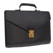 Louis Vuitton Vintage Pre-owned Laeder handvskor Black, Dam