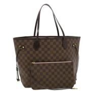 Louis Vuitton Vintage Pre-owned Canvas axelremsvskor Brown, Dam