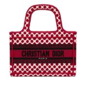 Dior Vintage Pre-owned Canvas totevskor Red, Dam