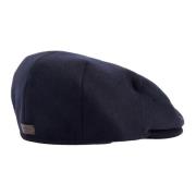 Barbour Marinblå Conon Flat Cap Inspirerad av Tradition Blue, Herr