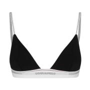 Dsquared2 Sportig Svart Triangel BH Black, Dam