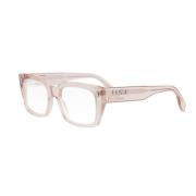 Fendi Stiliga Glasögon för Modeentusiaster Pink, Unisex